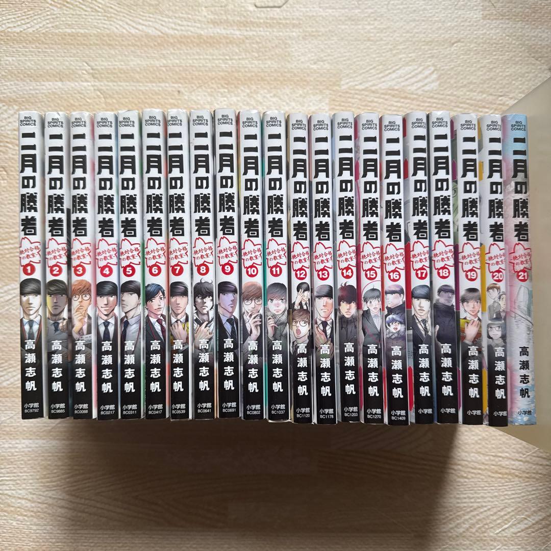 二月の勝者 ―絶対合格の教室― 全巻セット(1〜21巻)