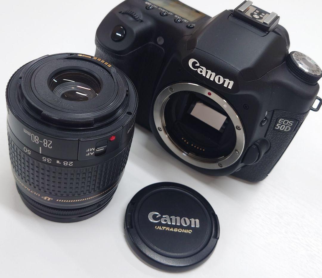 美品 キャノン　Canon EOS 50D レンズセット 箱無し 充電器無し