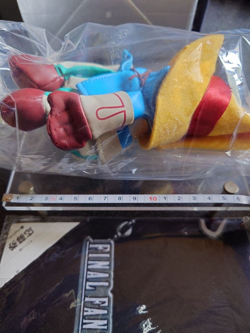 黒魔導士ビビ ぬいぐるみ & ファイナルファンタジーⅩ バンダナ予約特典 当時物