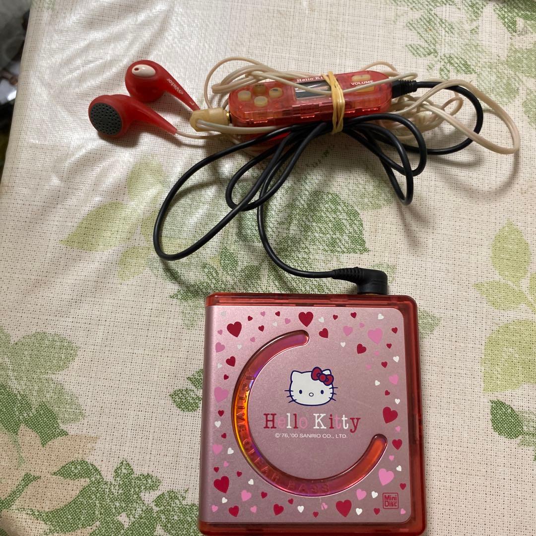 Victor ハローキティ ポータブル MDプレーヤー KT-MD5限定品