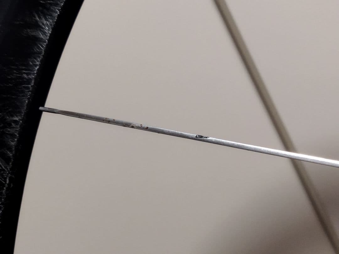 のむラボ2号　カーボンホイール　チューブラー　フロントリアセット