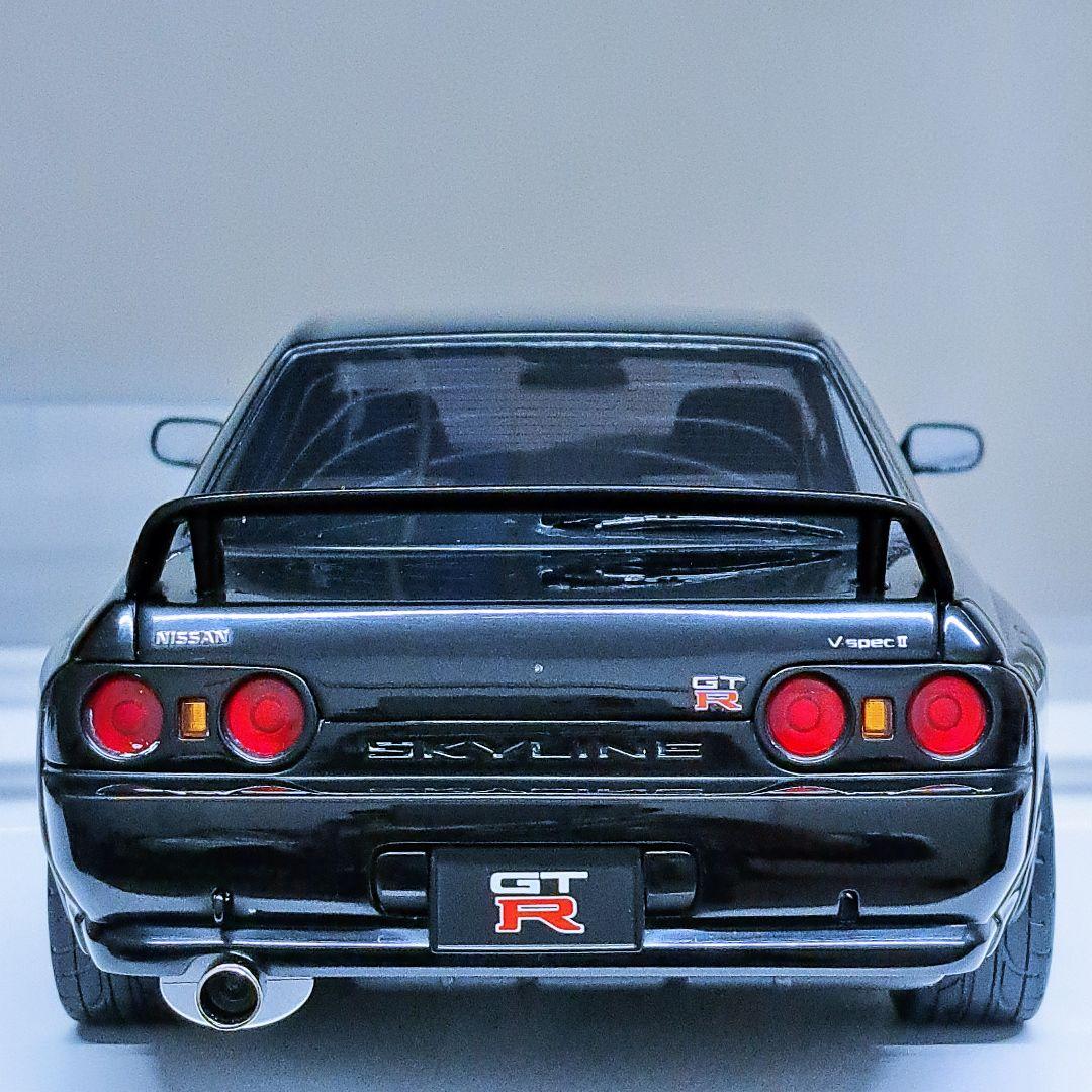 【中古カスタム】 オートアート 1/18 GT-R R32 V-SPEC II