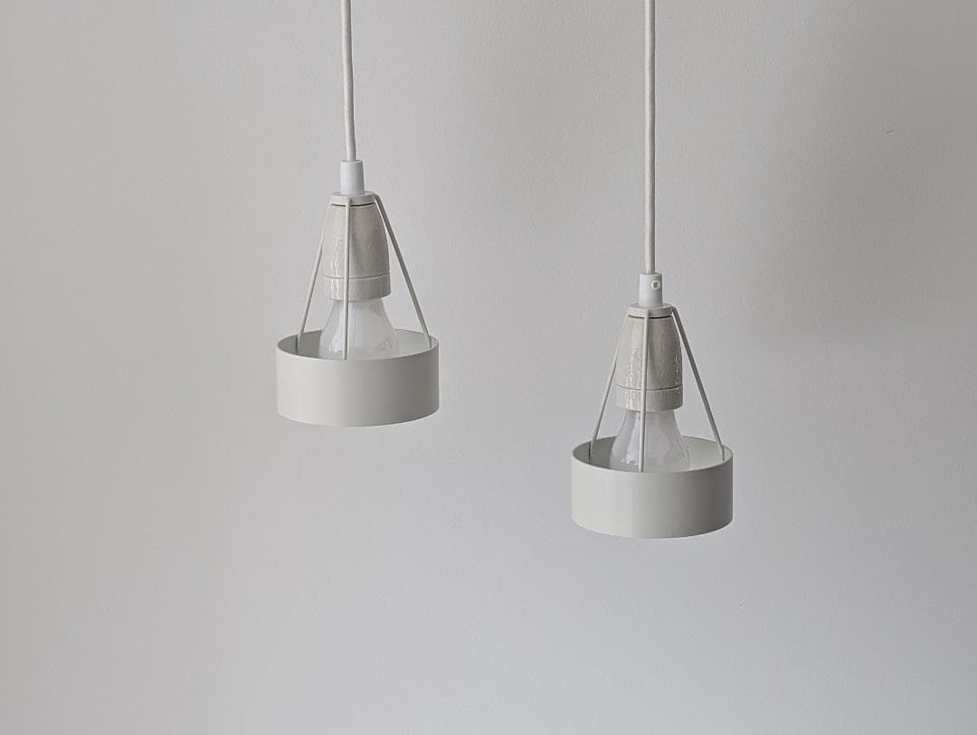 old ルイスポールセン パークフース ペンダントライト ２Pセット 白 美品