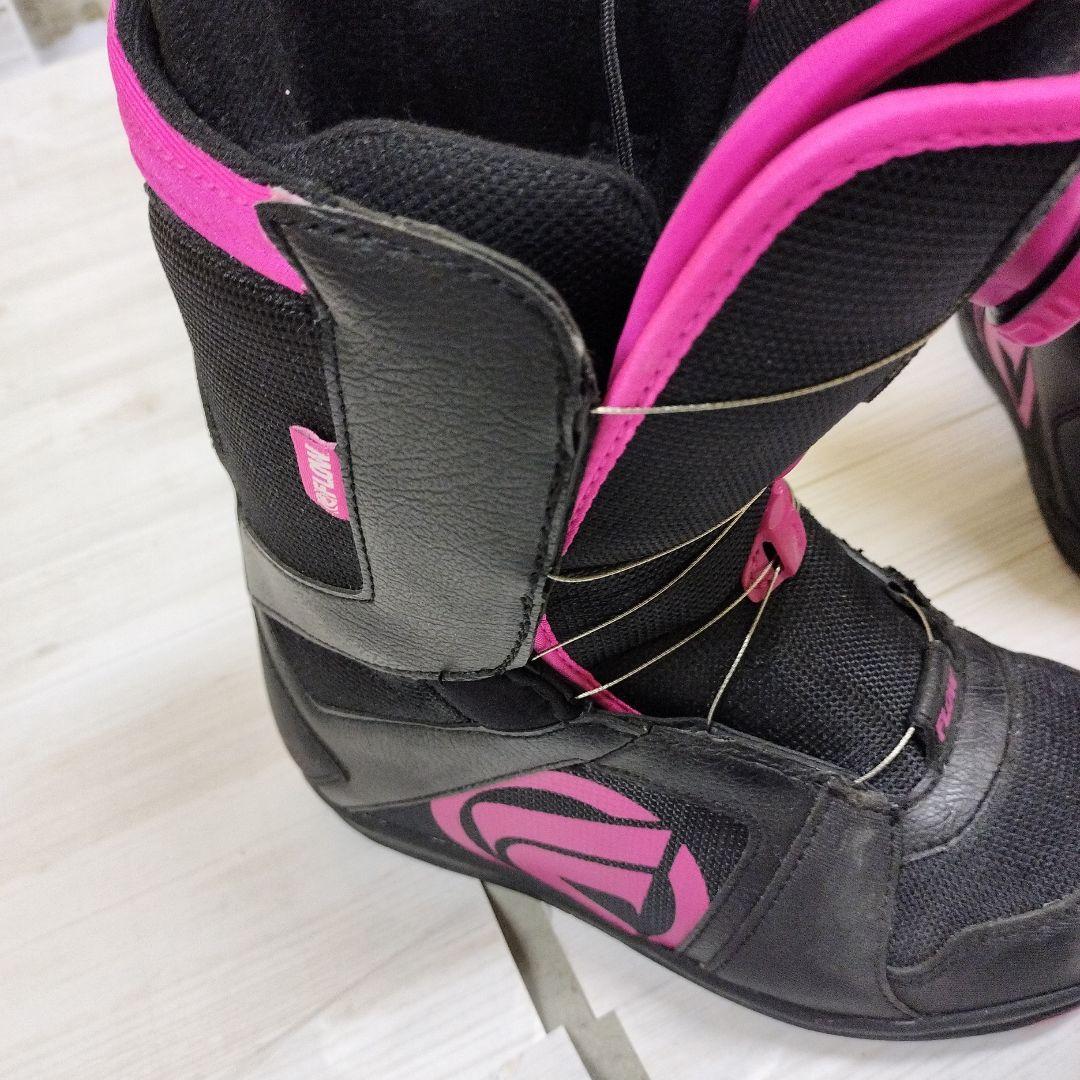 【美品】スノボブーツ　FLOW VEGA BOA 23.5cm 　ピンク色