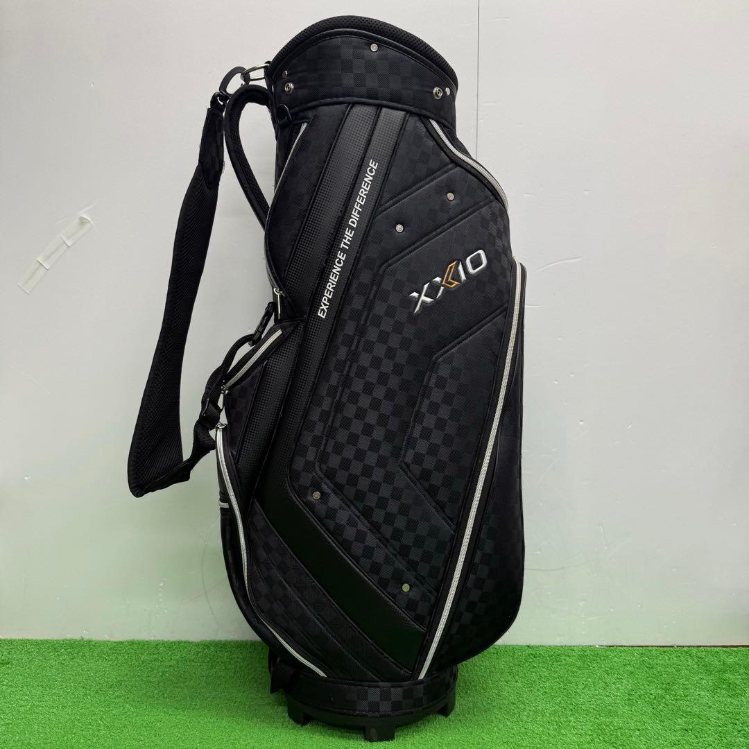 ゼクシオ XXIO ゴルフバッグ　キャディバッグ　9インチ ブラック