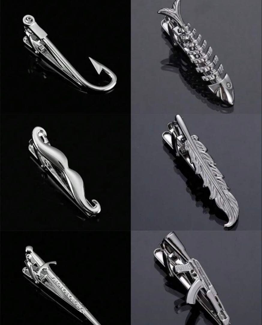 ネクタイピン　まとめ売り　シルバー　プラチナ　ゴールド　高級