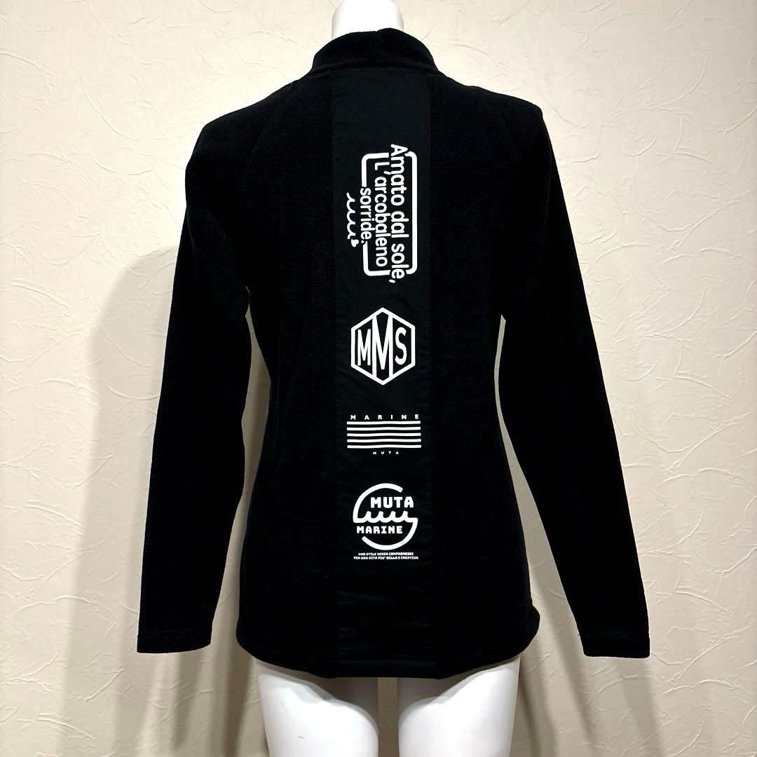 MUTA ムータ ゴルフ 25300円 フリース 切替モックネックプルオーバー