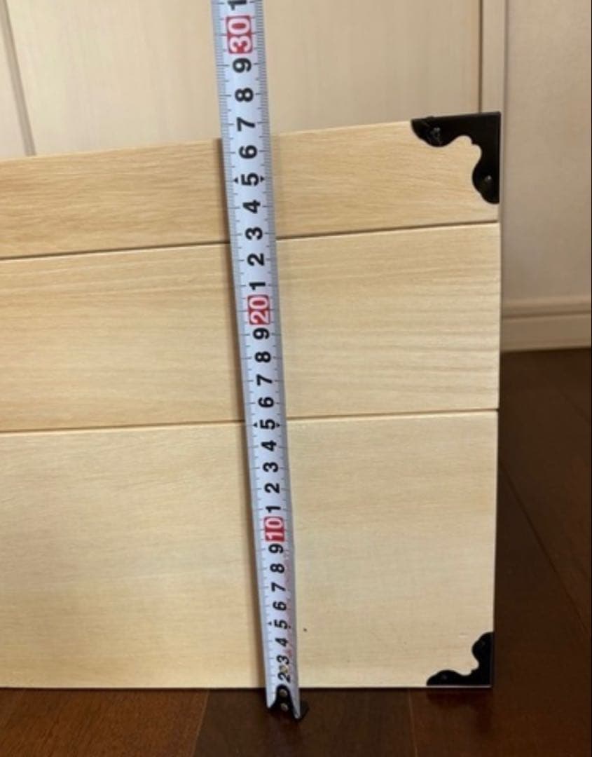 美品★桐の衣装箱　着物・和服・衣装　桐ダンス2段　昭和レトロ