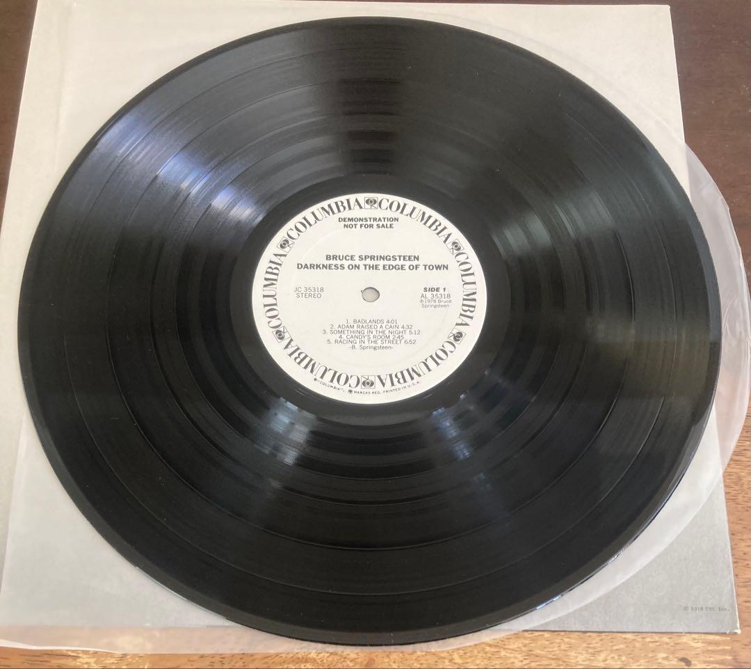 ◾️究極!!最高音質USオリジナル白ラベルプロモ盤■BRUCE SPRINGSTE