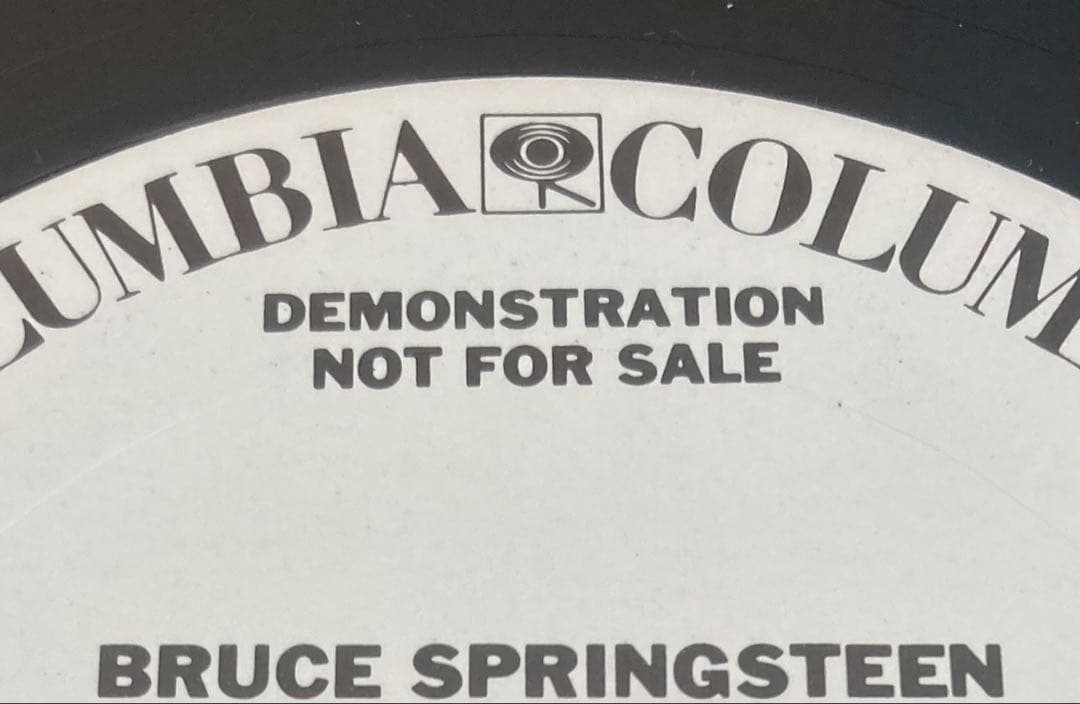 ◾️究極!!最高音質USオリジナル白ラベルプロモ盤■BRUCE SPRINGSTE