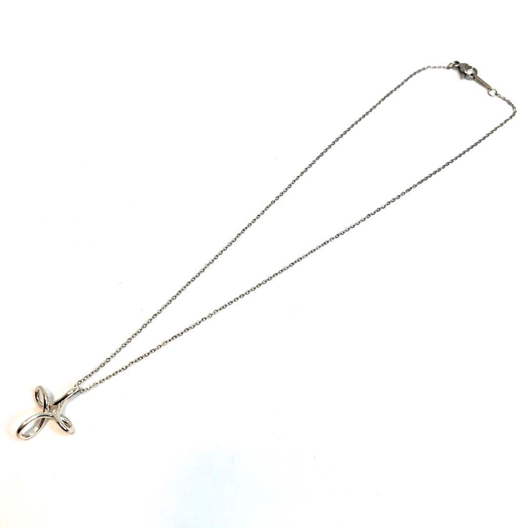 ティファニー インフィニティクロス ネックレス シンプル シルバー925