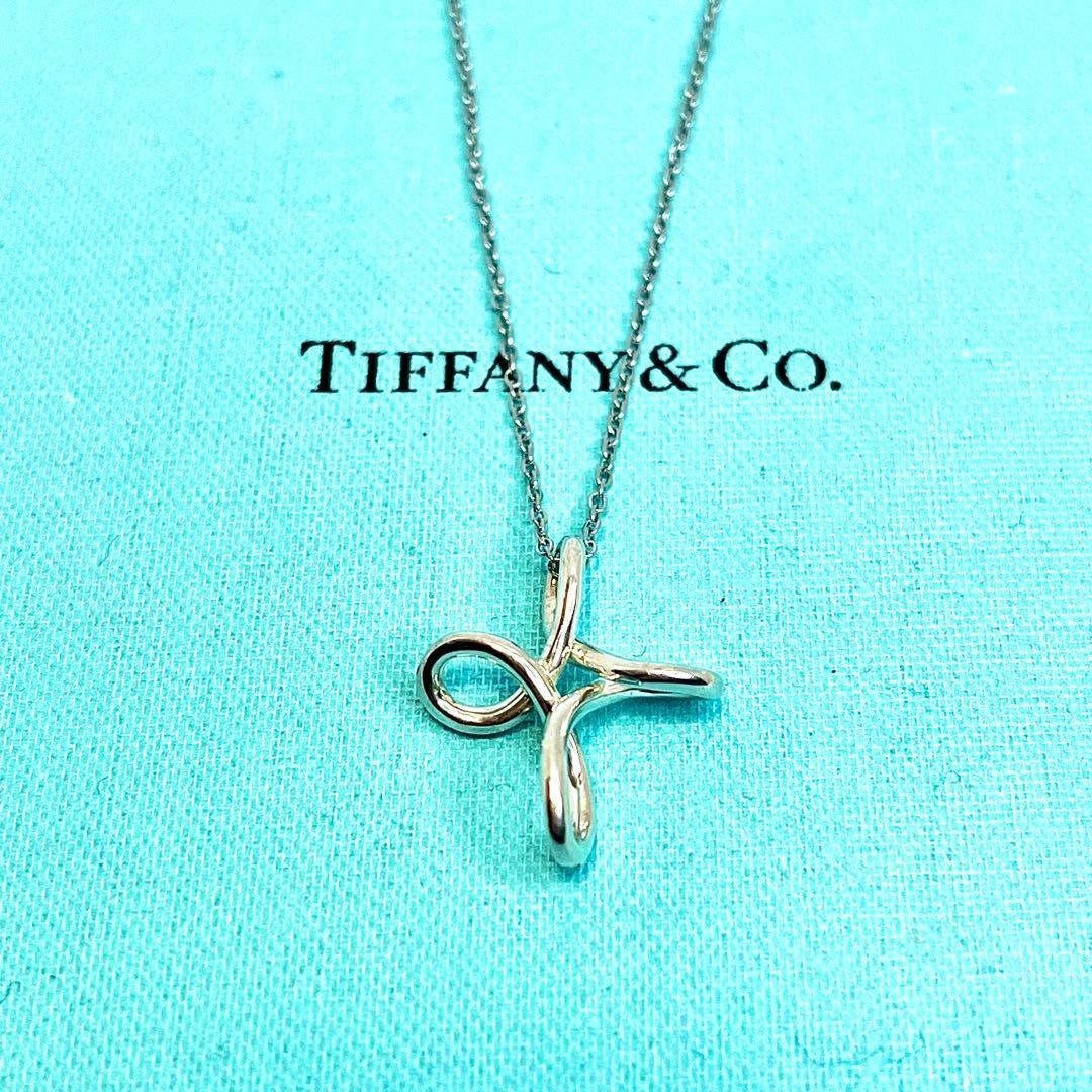 ティファニー インフィニティクロス ネックレス シンプル シルバー925