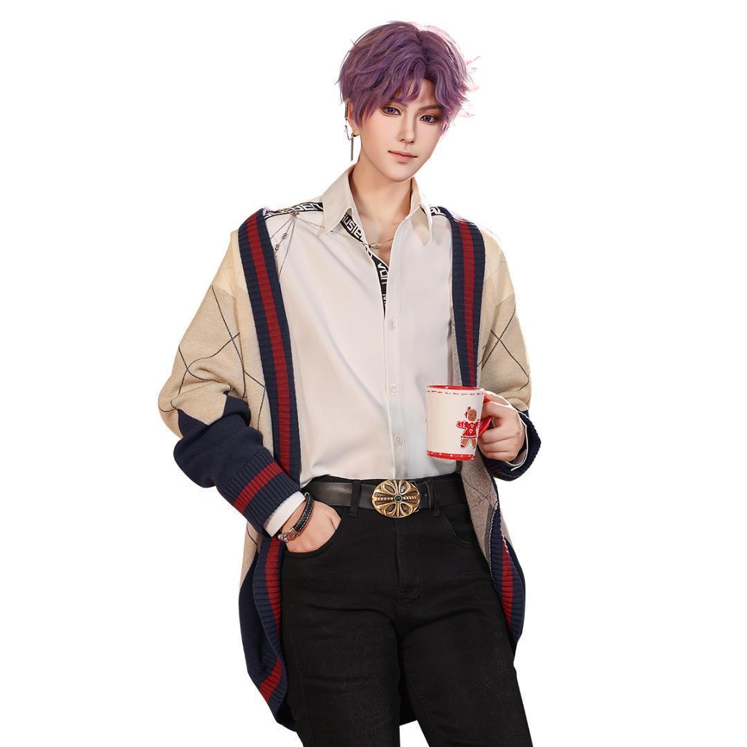 みねこ リンク 三分妄想 恋と深空 ホムラ コスプレ衣装 XL