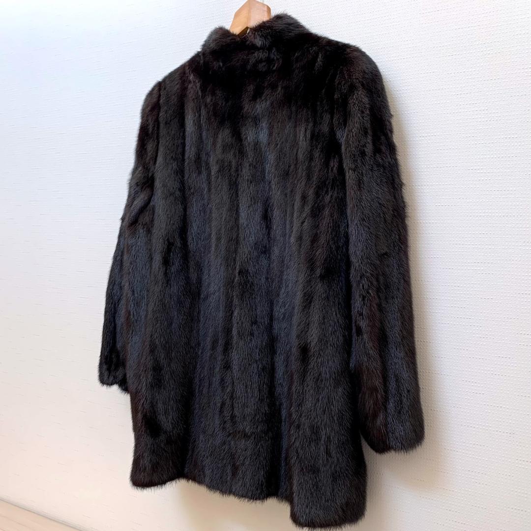 ◇SAGA MINK◇ サガミンク LUPIAN FUR ファーコート ミドル丈