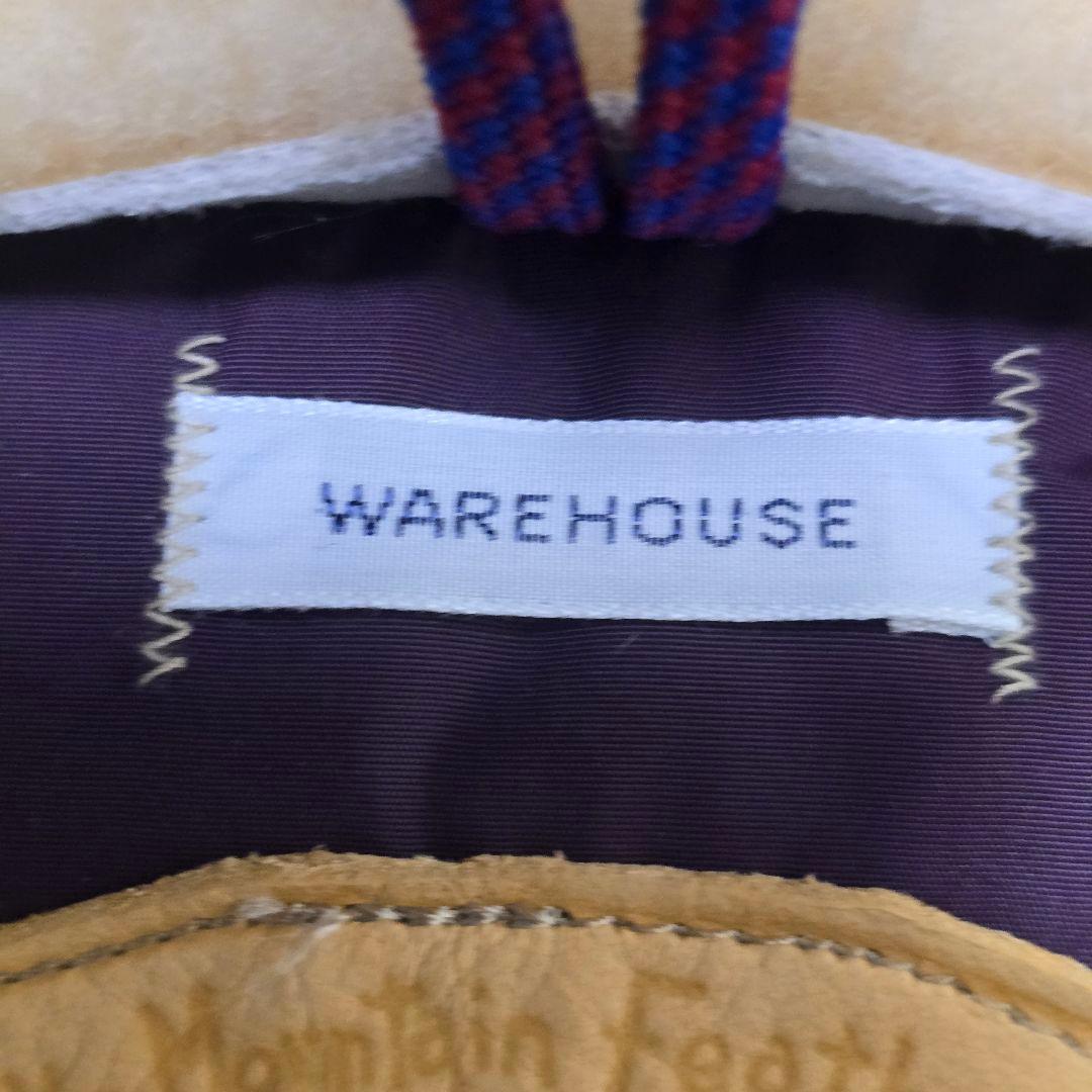 ロッキーマウンテンフェザーベッド ウエアハウス ダウンベスト 馬革 38