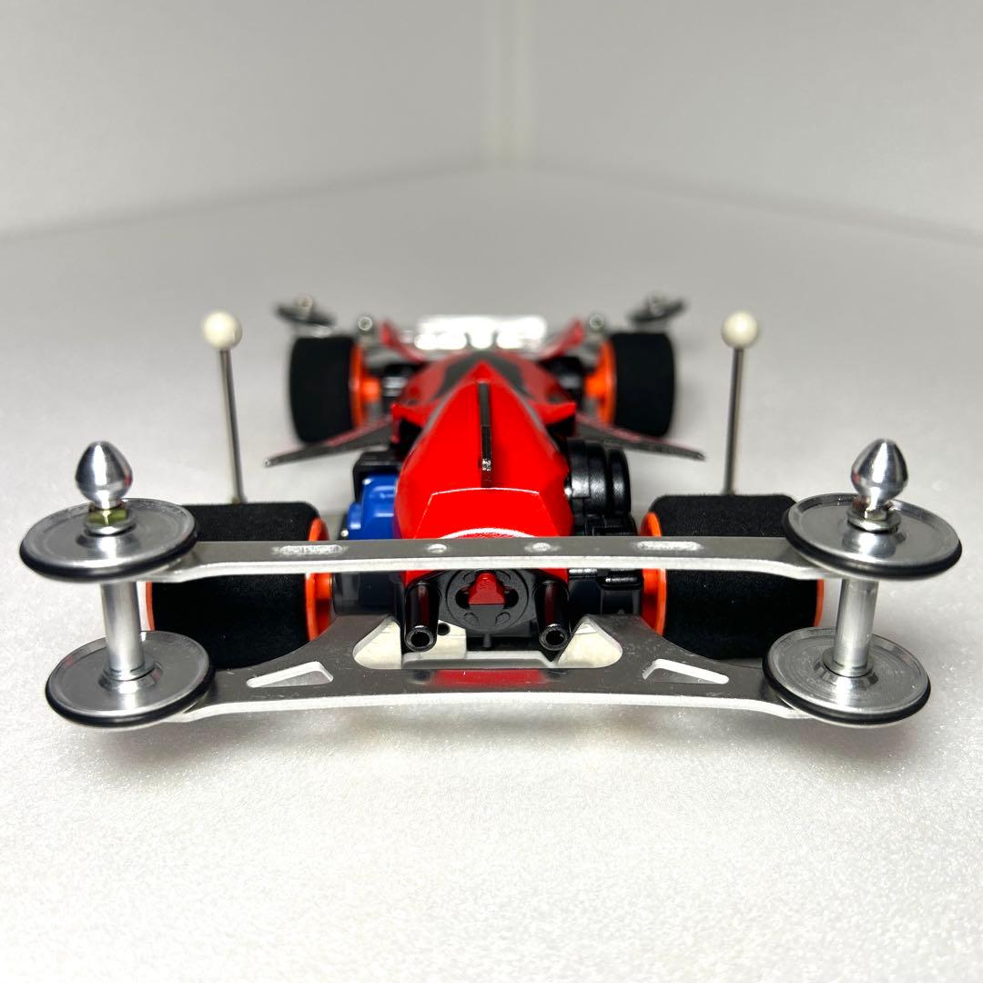 ミニ四駆　レイスティンガー　タミヤ　TAMIYA　完成品　肉抜き　改造　塗装済