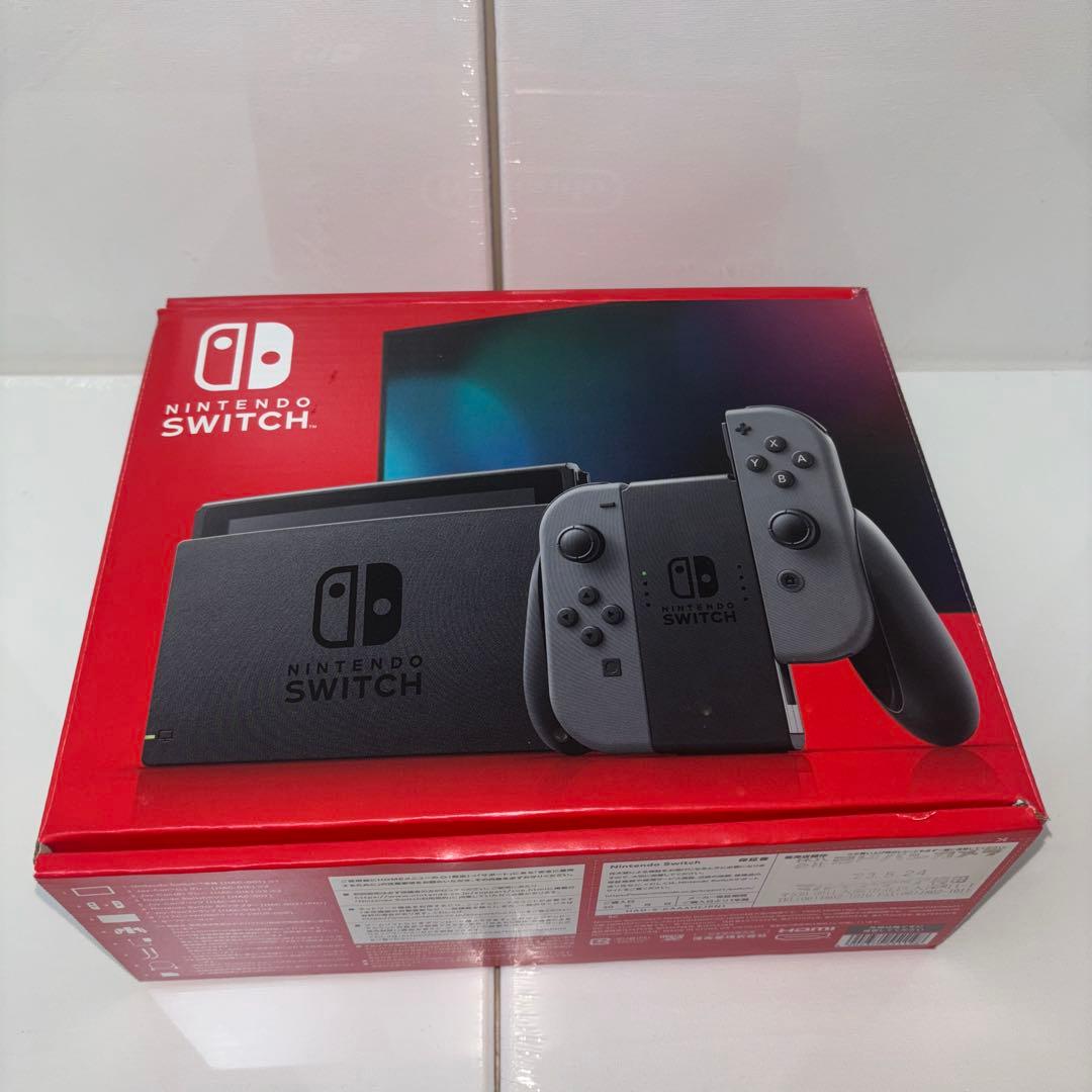 【美品/翌日発送】Nintendo Switch グレー