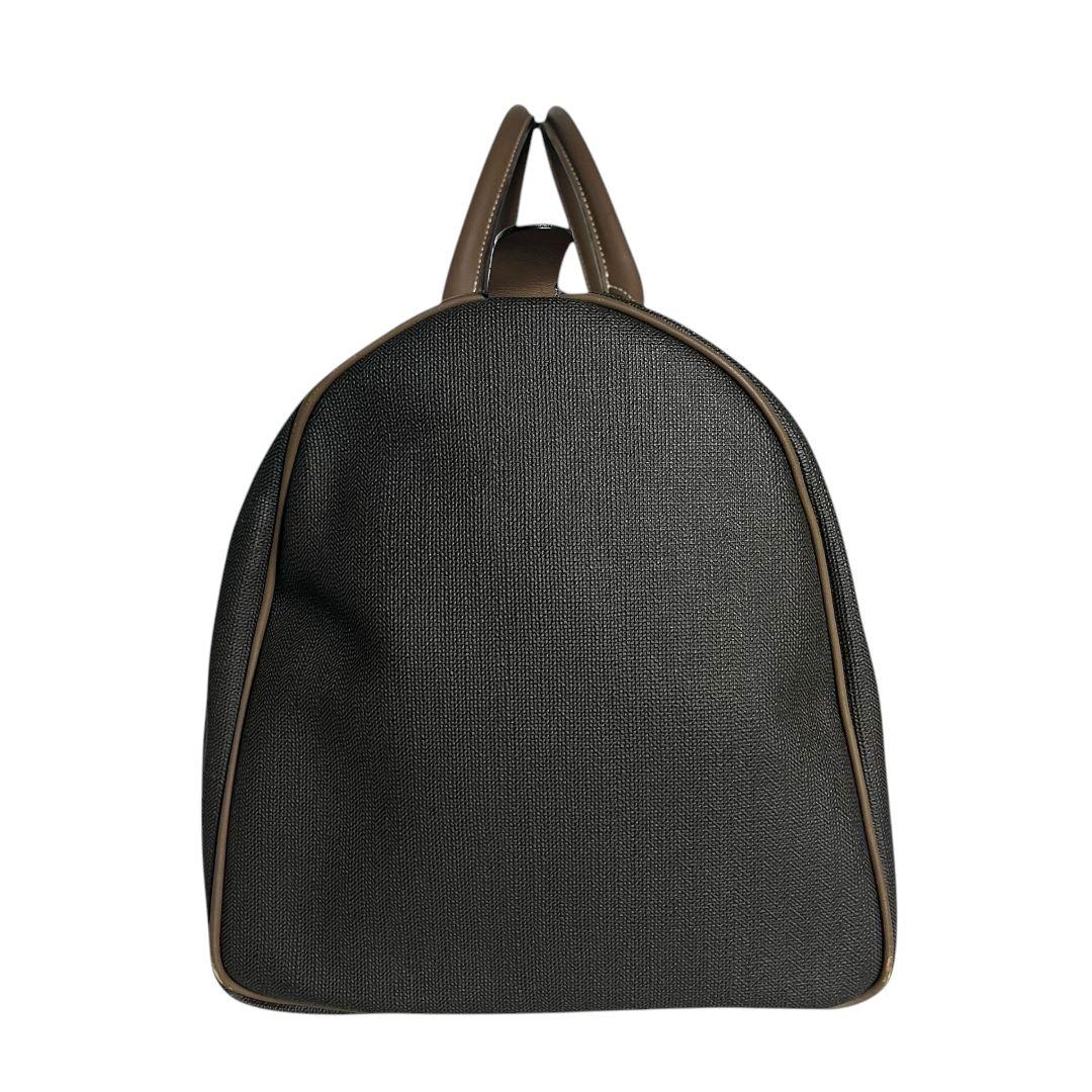 美品　ダンヒル　大容量　ボストンバッグ　旅行バッグ　PVC　レザー　腕掛　南京錠