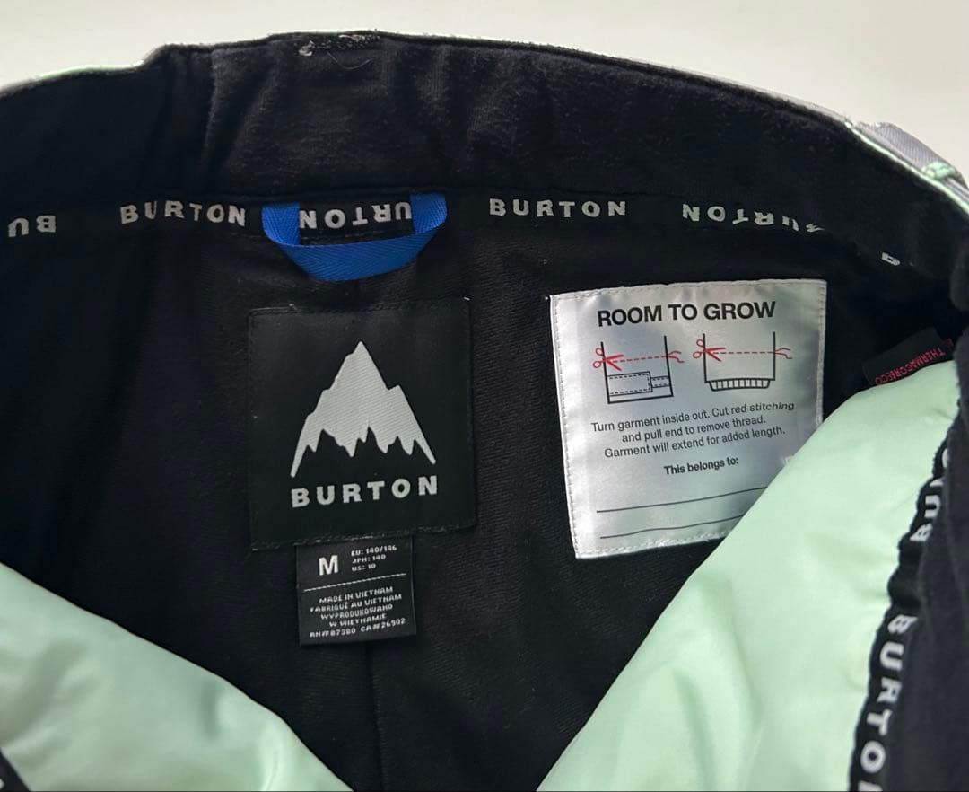 バートン　ガールズ　スノーボードウェア　 スキー　M140 キッズ