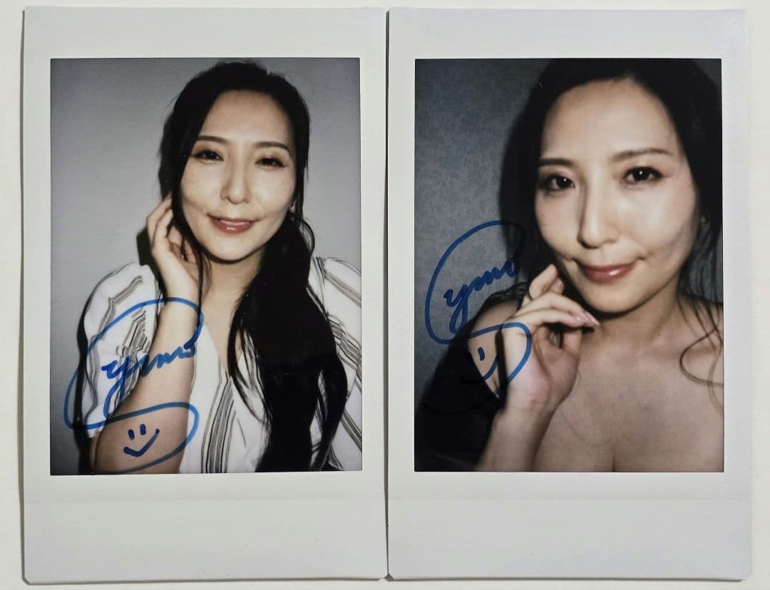 椎名ゆな サイン入り チェキセット