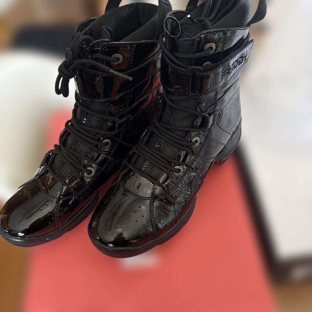 FREDDY ブラック ハイカットブーツ