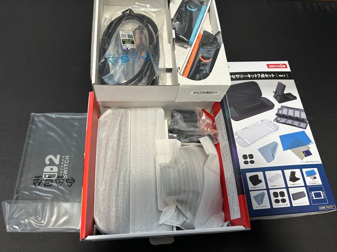 Nintendo Switch２本体、アクセサリーキット