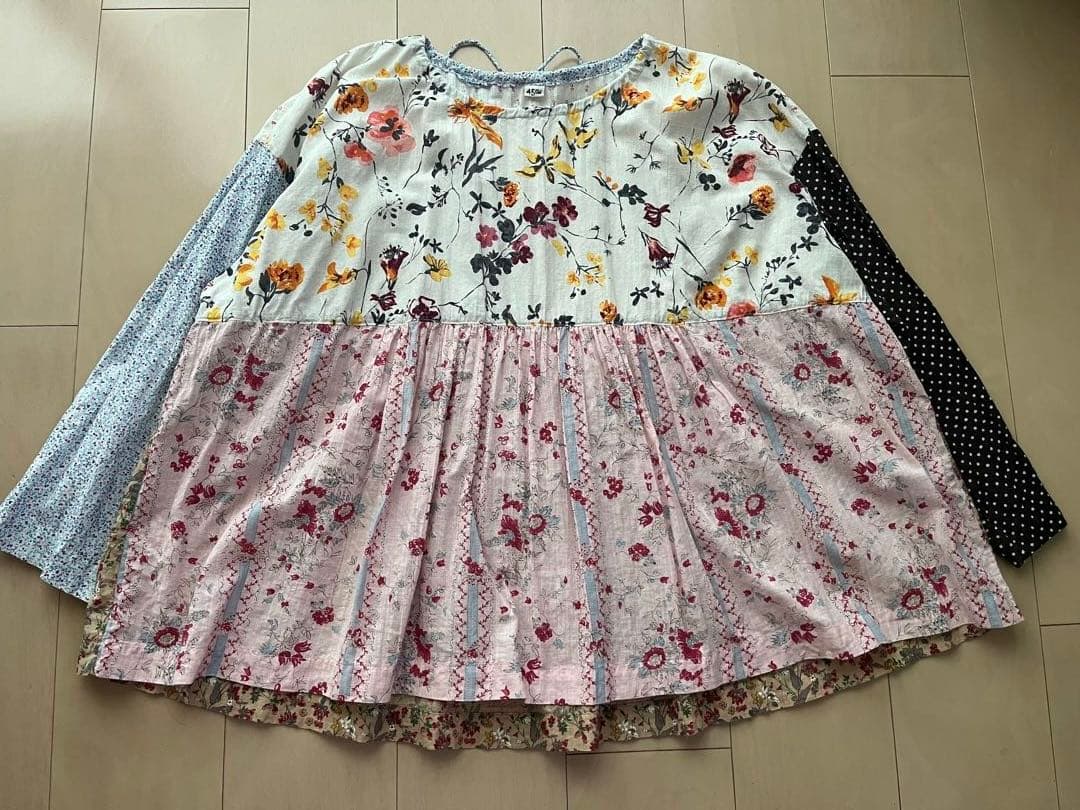 45Rpm パッチワークチュニック