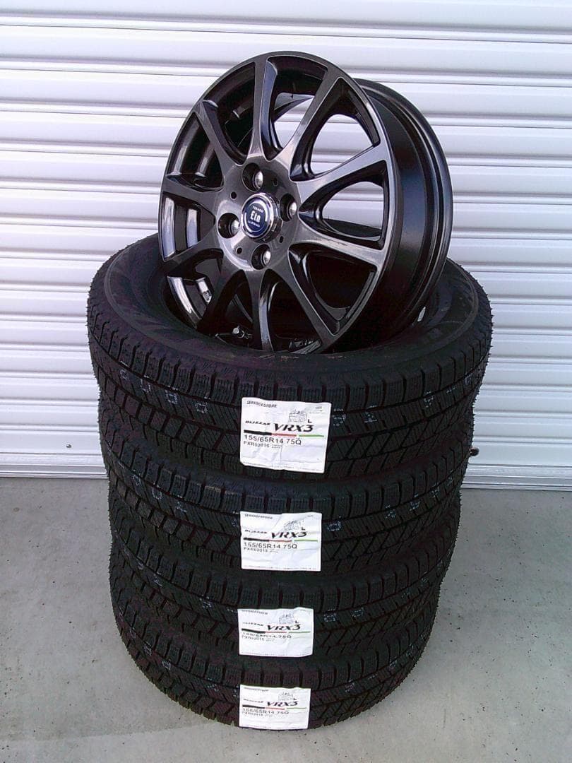 送料込☆ブリヂストンVRX3☆155/65R14☆Eta☆ルークス・ラパンなどに