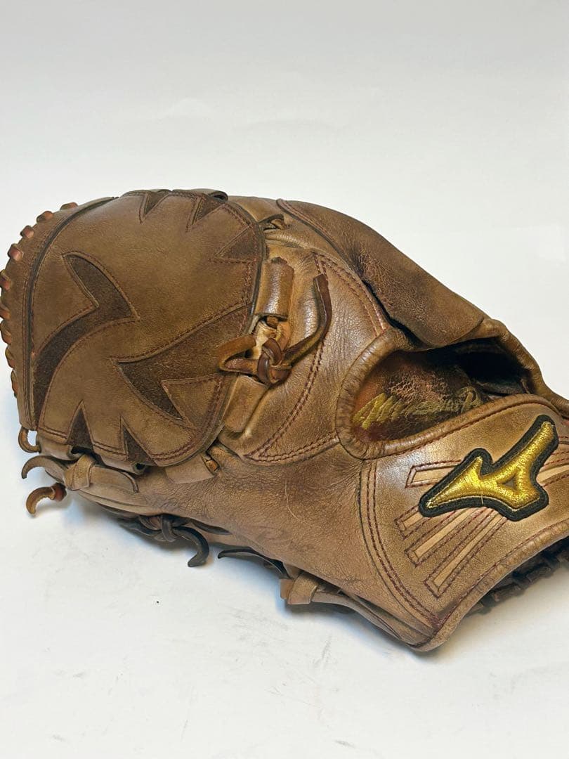 ✳即使用可！硬式投手用✳ ミズノプロ クリーニング・オイルメンテ済 左投げ用