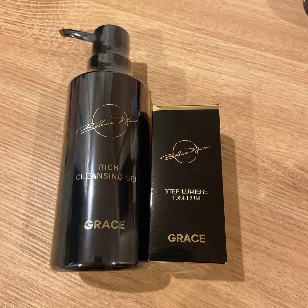 未開封/ブランノアール クレンジングゲル・保湿美容液(ヒト幹細胞培養液コスメ)