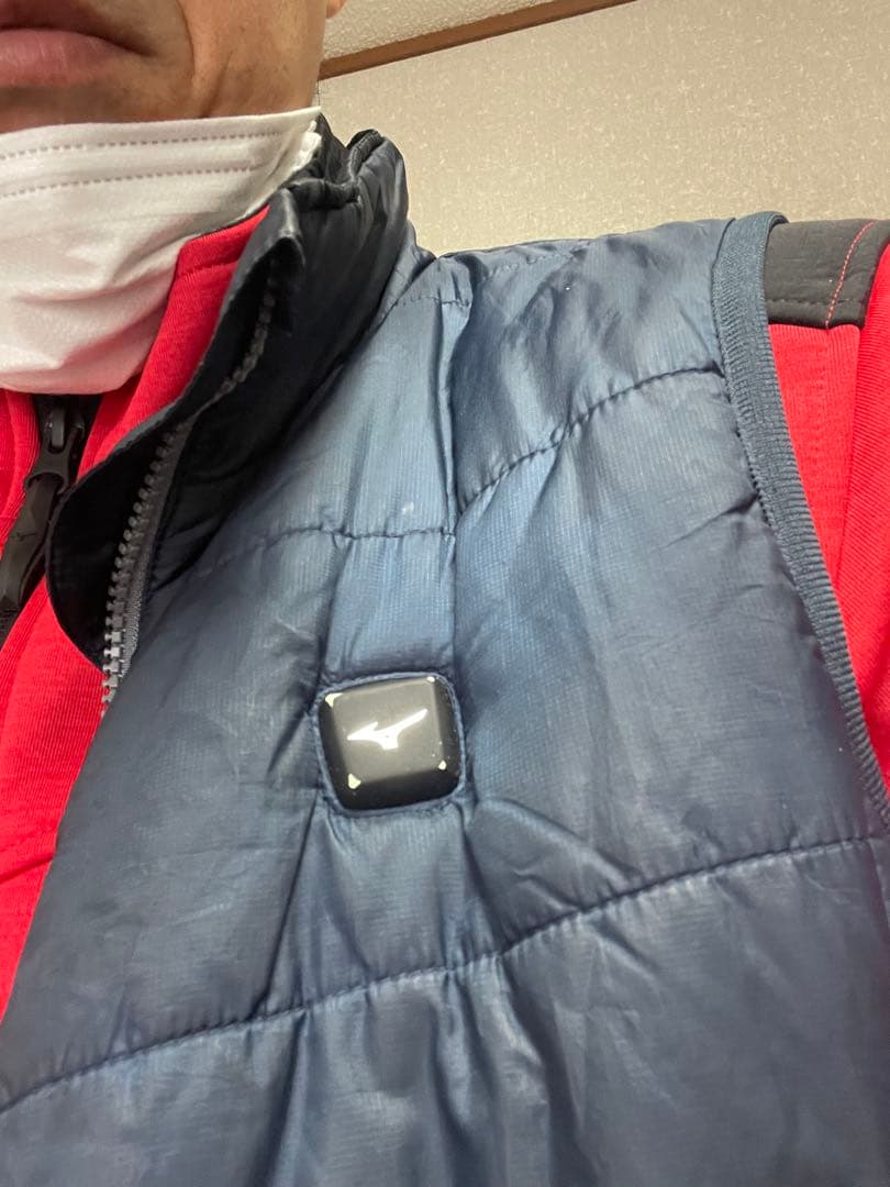 ミズノ 電気ベスト バッテリー付き