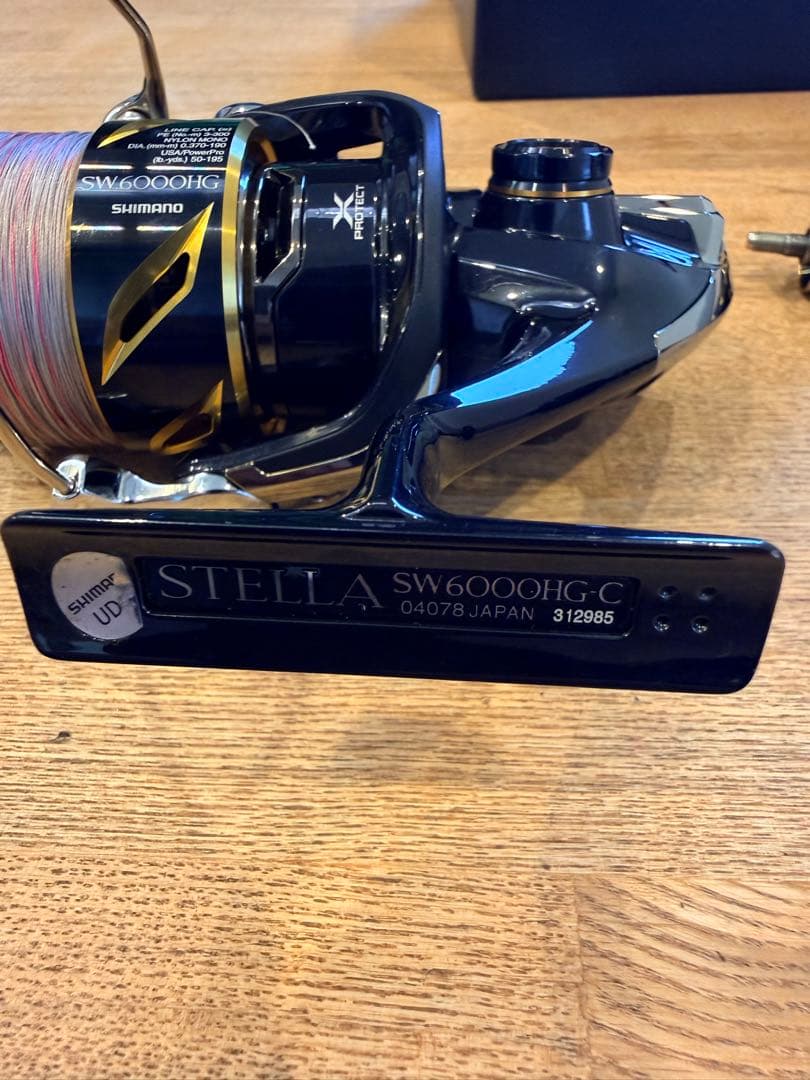 【超美品20ステラ】SHIMANO STELLA SW 6000HG