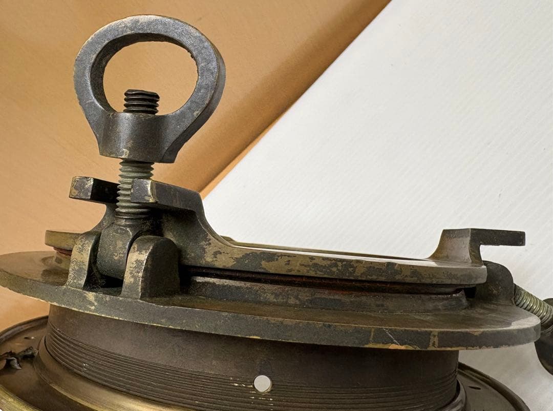 真鍮開閉丸窓 船舶　丸窓 現状出品 詳細不明　ジャンク品