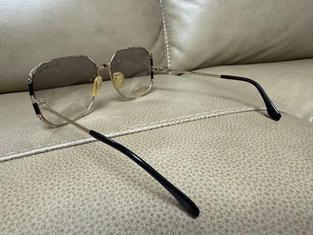 YSL イブサンローラン シルバー キャットアイ サングラス ビンテージ