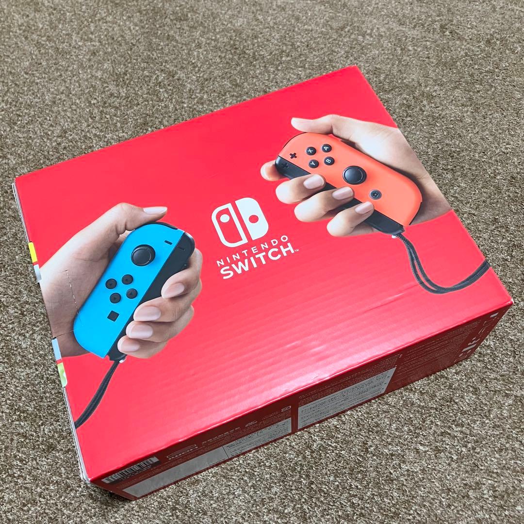 【新品未使用品】ニンテンドーSwitch Joy-Conネオンブルーネオンレッド