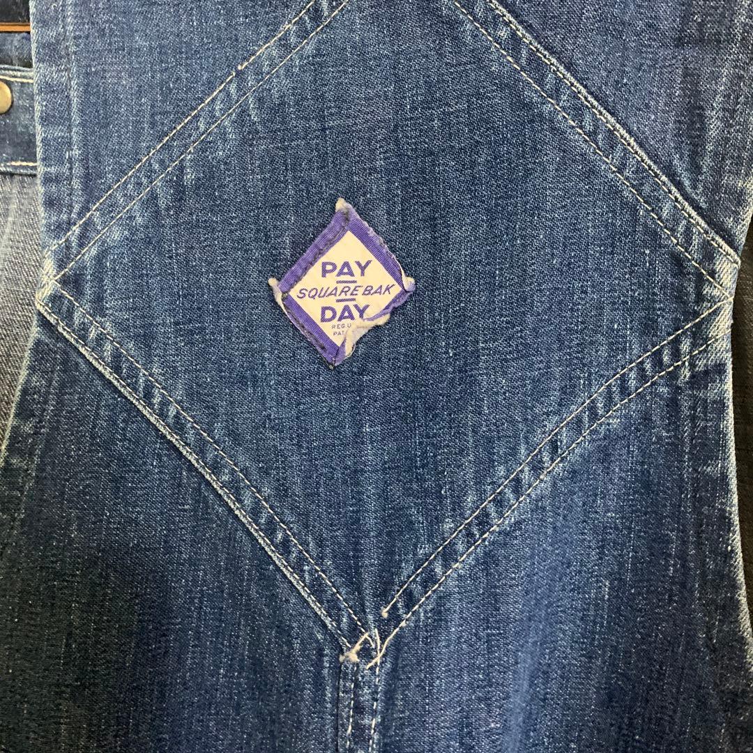 40s payday オーバーオール　濃紺