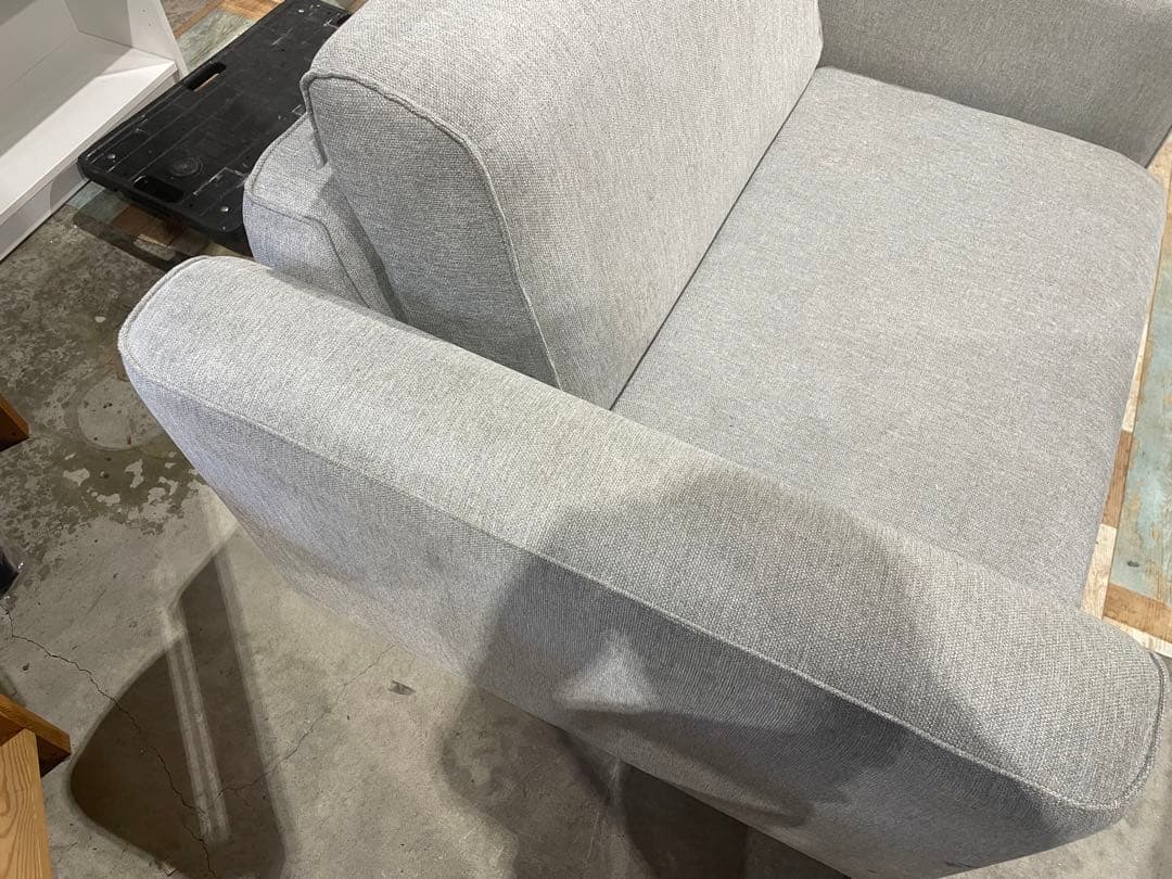 【岐阜六条直接引取歓迎】コアラマットレス ソファベッド　シングル　グレー