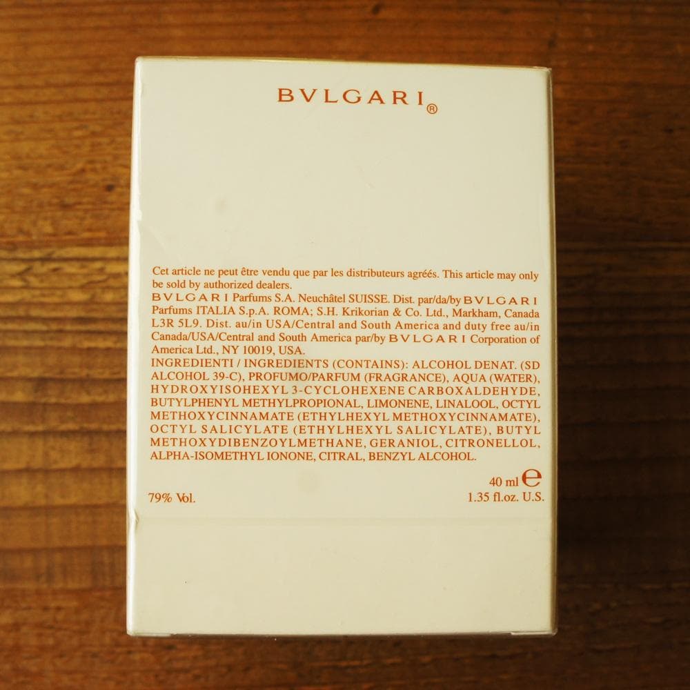 BVLGARI ブルガリ オムニア クリスタリン 40ml