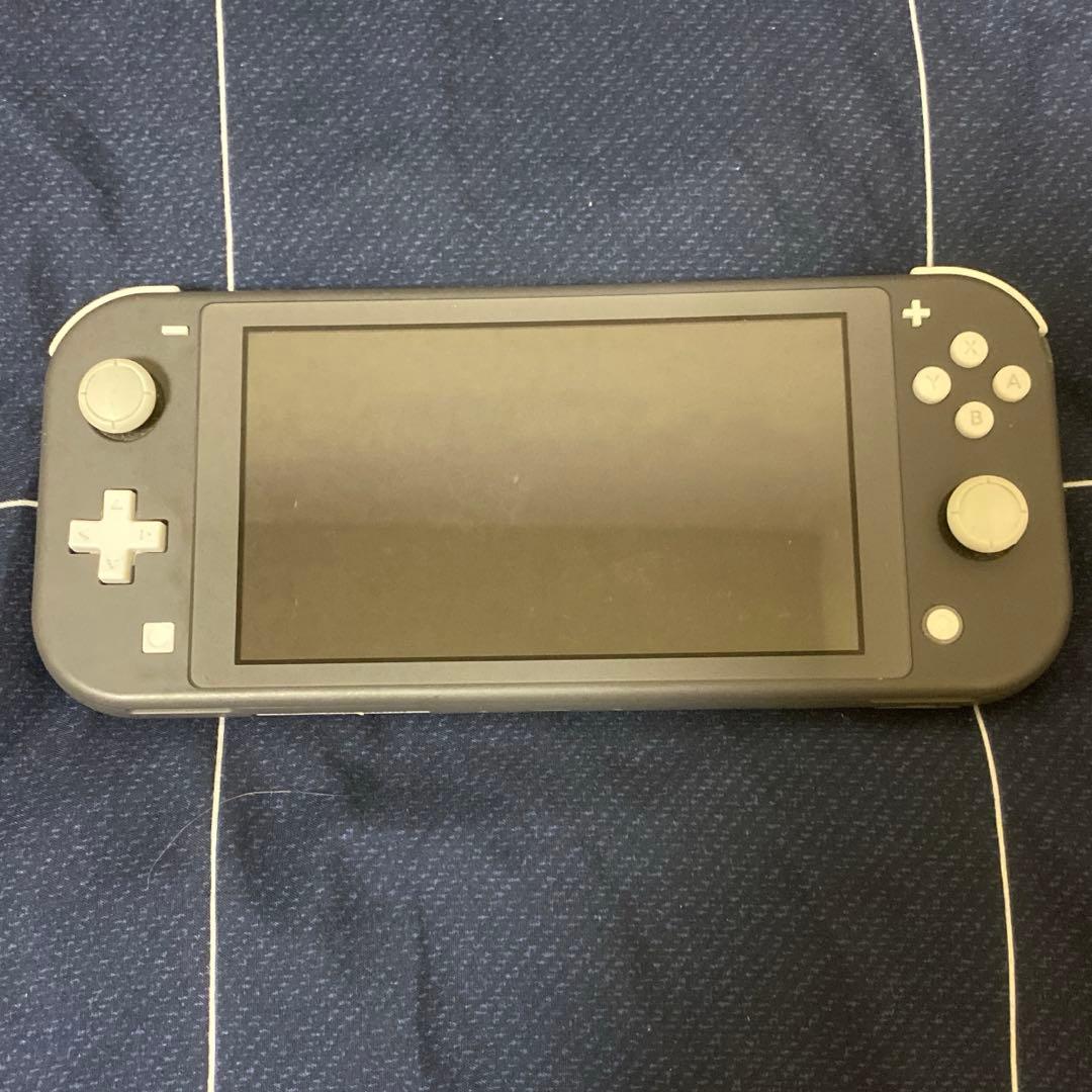 任天堂Switchライト[グレー] 128GBのメモリーカード付属