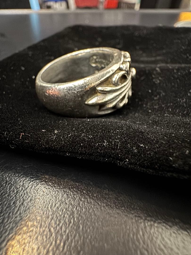 クロムハーツ　フローラルクロスリング