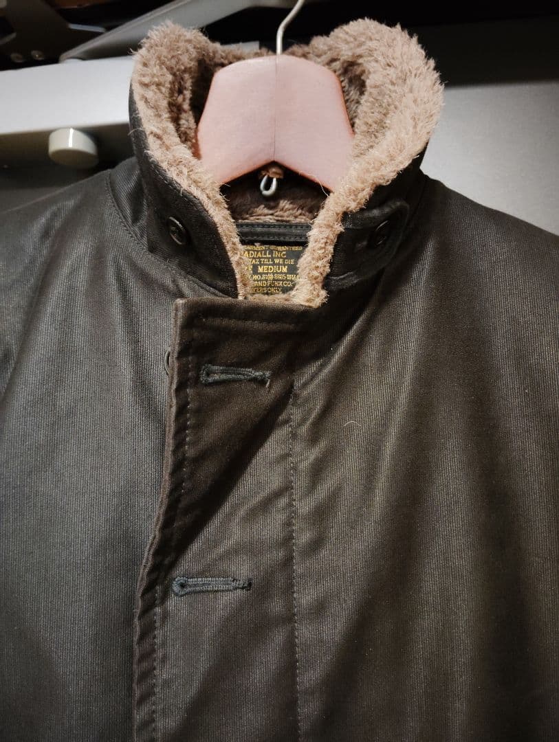 RADIALL U.S.NAVY アルパカウールボア N-1 デッキジャケット