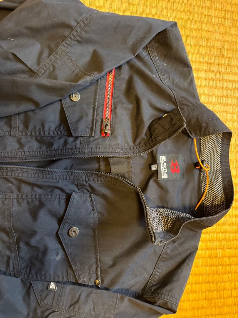 空調服5点バートルHOOH 中古　ベスト、長袖