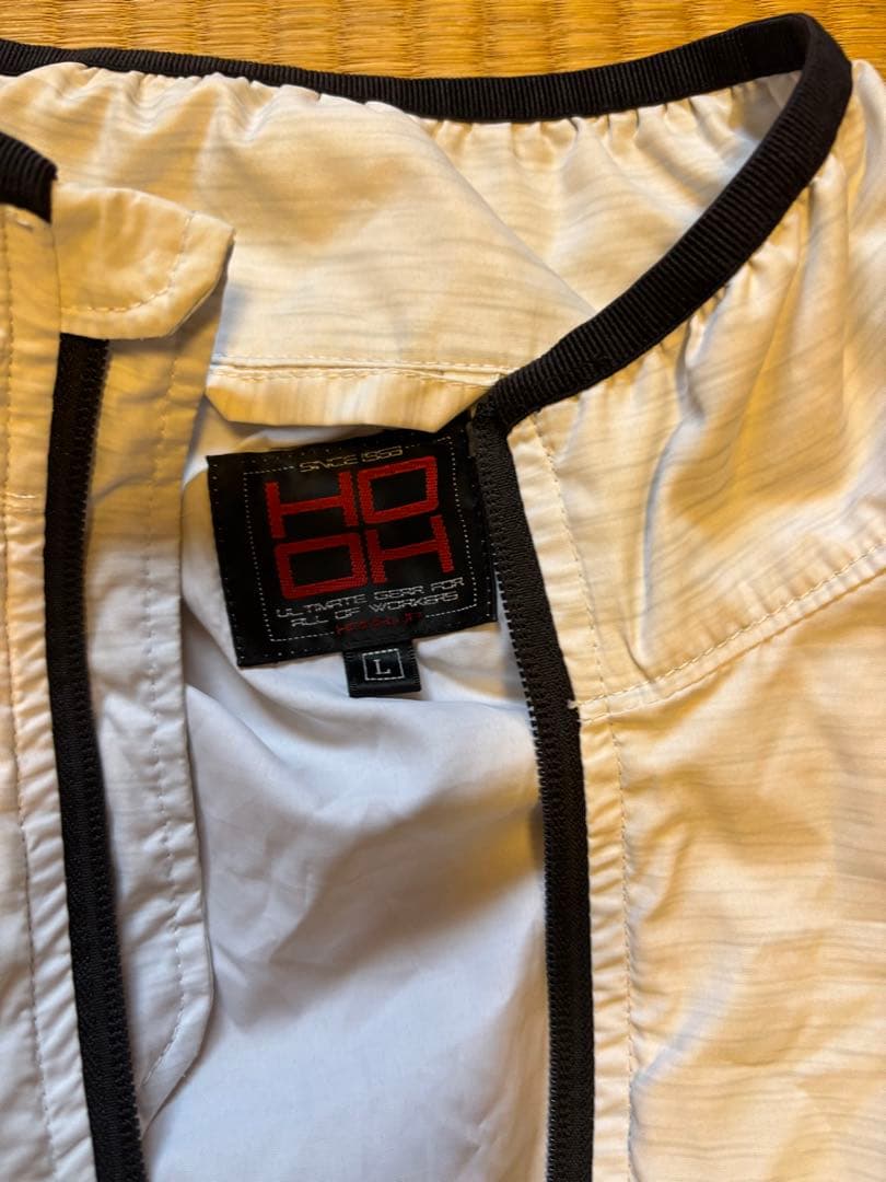 空調服5点バートルHOOH 中古　ベスト、長袖