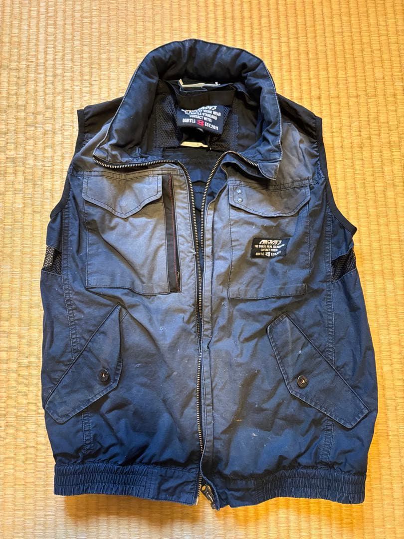 空調服5点バートルHOOH 中古　ベスト、長袖
