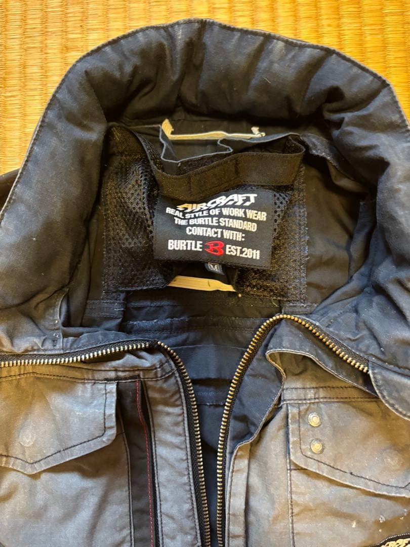 空調服5点バートルHOOH 中古　ベスト、長袖