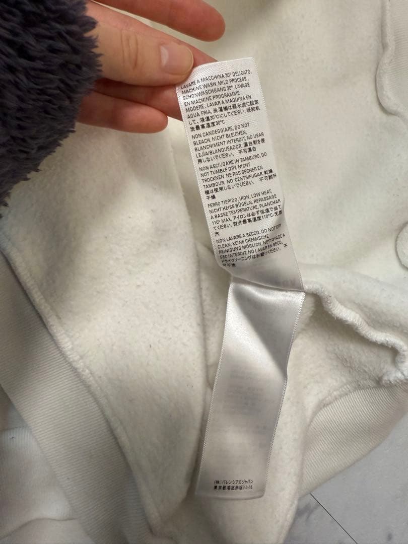 BALENCIAGA グラフィティパーカー ホワイト