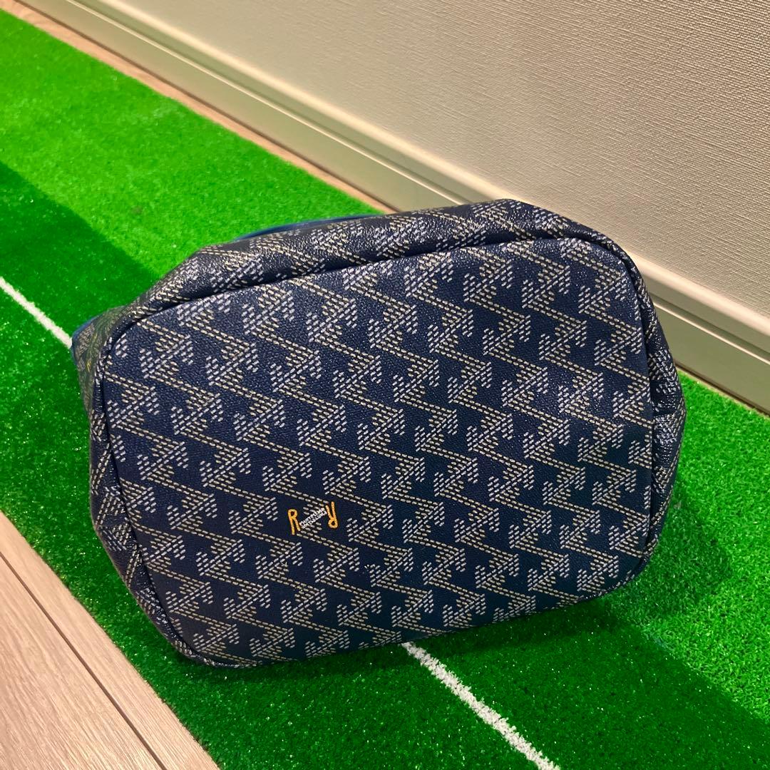 レザレクション　カートポーチ　ブルー　ゴルフ