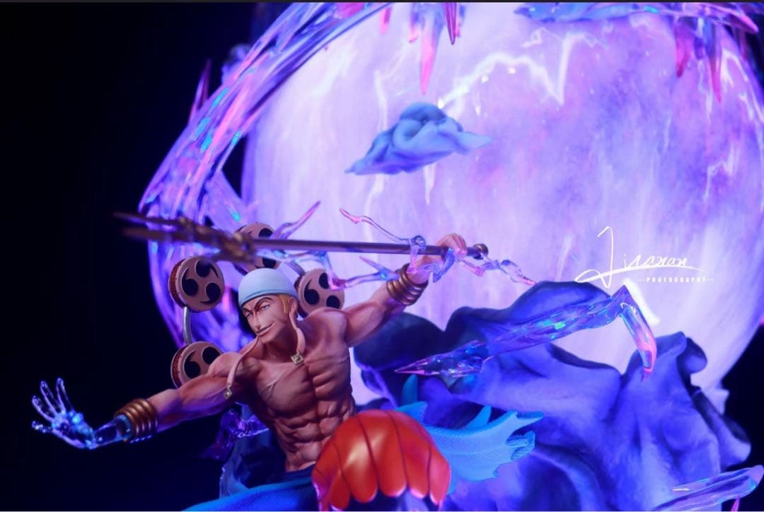 ONE PIECE ワンピース エネル【雷神・雷隕】 ガレージキット フィギュア