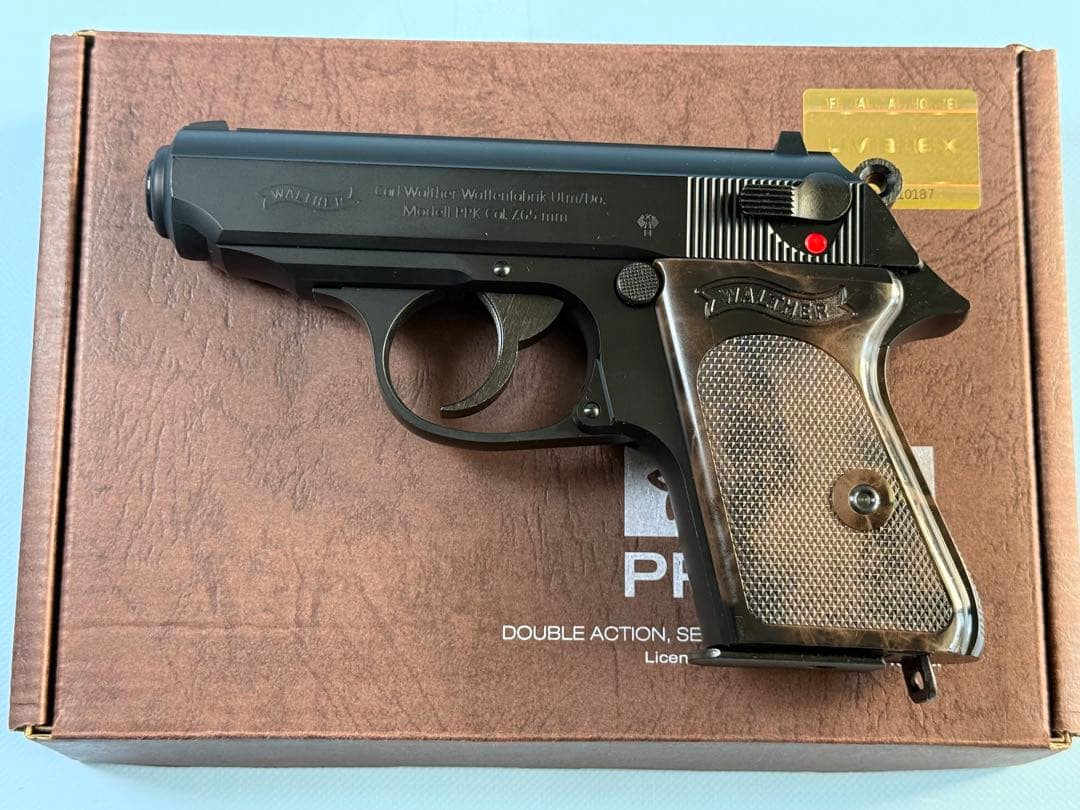 マルゼン製WALTHER ニューPPK/Sクラシックモデル（ガスブローバック）
