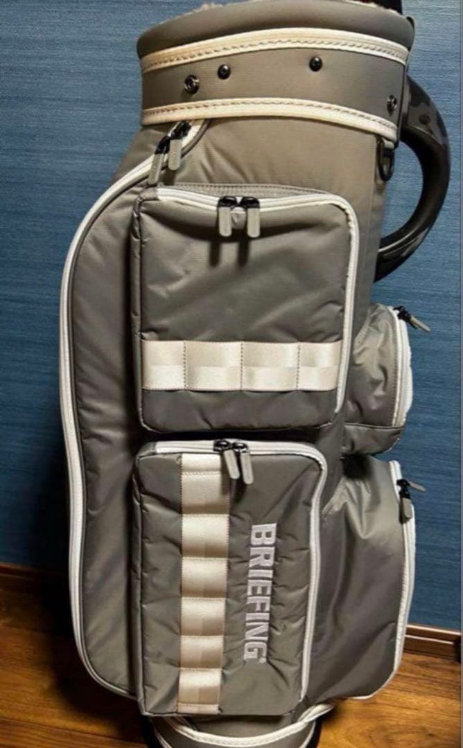 BRIEFING CSシリーズ ゴルフバッグ ライトグレー